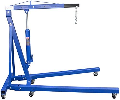 LiftinGear 0.5 Tonne Hydraulic Folding Foldable Workshop Engine Floor Crane
