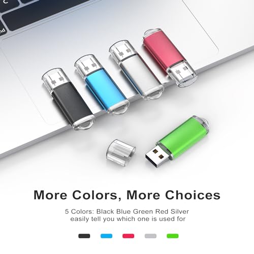 Topesel U215-BRUGS5-64G Usb Flash Drive 5 Pack 64Gb Usb 2.0 Flash Drive Memory Stick Usb Drive Jump Drive Usb Storage Flash Drives Pen Drive Thumb Drives thumb #6