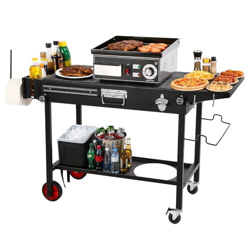 Table de gril pour Blackstone table pliable avec roues - 2