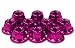 Integy RC Model C24433PURPLE Color Flanged Lock Nut (10) 3mm Size
