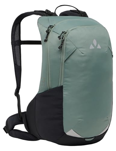 VAUDE Fahrrad Rucksack Trailvent 10 Liter, verstellbare Rückenlänge, belüfteter Netzrücken, agave, Einheitsgröße