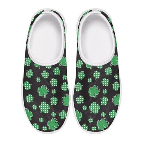Boys Slip On Shoes Little Kids Tennis Shoes St. Patrick's Day Shoes2