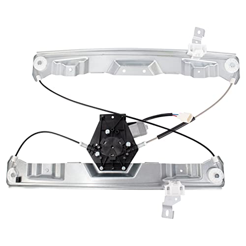 Image of TRQ Front Right Power Window Regulator & Motor Assembly Passenger Side Compatible with 2002-2010 Ford Explorer 2007-2010 Explorer Sport Trac 2003-2005 Lincoln Aviator Mercury Mountaineer