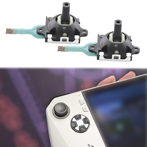 Image of The Lord of the Tools 2pcs Switch Elements Joystick Replacement Joystick Thumb Stick Module RKJX21224001 Compatible with ASUS ROG Ally Compatible with GPD WIN3 Handheld
