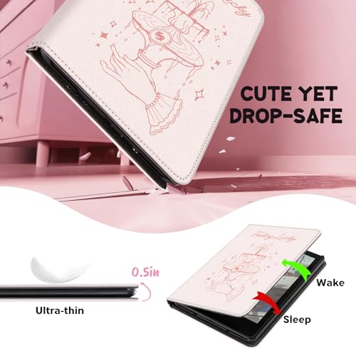 Image of CoBak Lightweight Stand Cute Case for 7 inch eBook Reader- Compatible with iPhone MagSafe, for Samsung /Anker Wireless Charging Pads