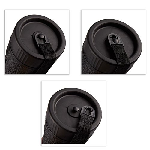 Expandable Poster Tube, Adjustable Water Resistant Case (30 to 49 in, Black)