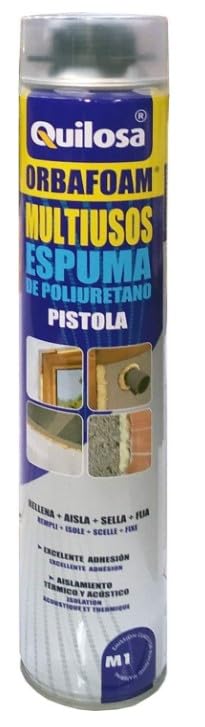QUILOSA -Espuma Pack 12 espuma de poliuretano Quilosa Orbafoam O2-M1 700Ml