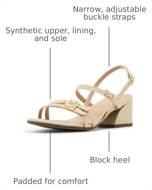 Image of Anne Klein Women's Mackenzie Block Heel Sandals