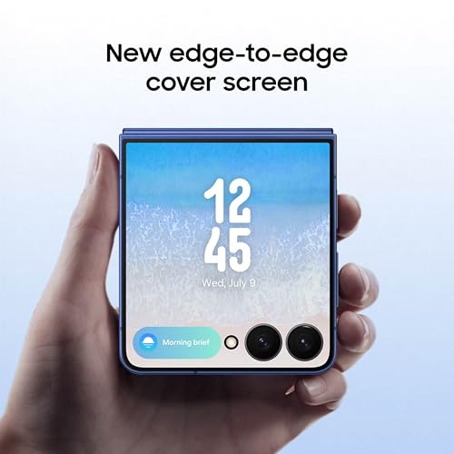 Image of Samsung Galaxy Z Flip7 Cell Phone, 256GB AI Smartphone, Unlocked Android, high-res 50 MP Camera, Powerful Processor, Long Battery Life, 2025, US 1 Yr Manufacturer Warranty, Coral Red