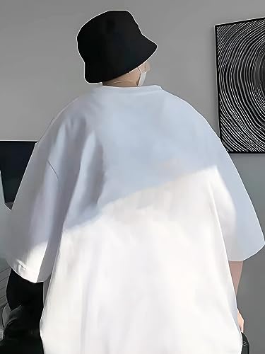 Image of Rigo Printed Oversized T-Shirts for Men | Drop Shoulder T-Shirt for Men