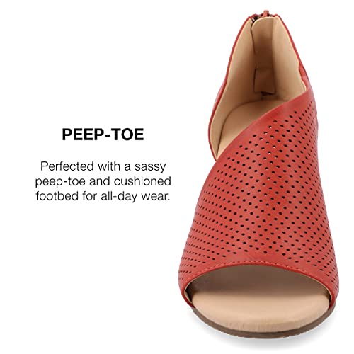 Journee Women's Comfort Foam Aretha Wedge Sandals4