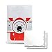 Produktbild 20 Staubsaugerbeutel kompatibel zu Philips S-Bag FC8021 / Swirl PH96 PH86 aus Vlies mit Hygiene Verschluss & Motor- und Abluftfilter von CleanMonster