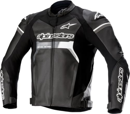 Alpinestars GP Force Veste en cuir de moto, schwarz, 46