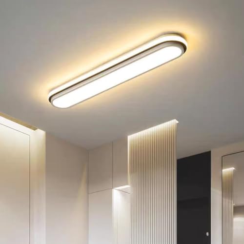 Lampe de plafond moderne haut de gamme en fer et silicone blanc