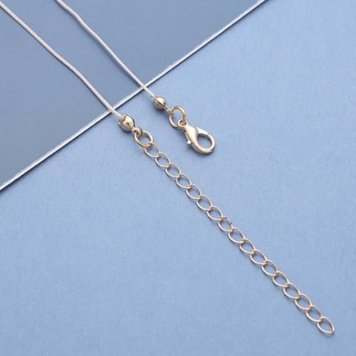 Vacaonio Boho Colar gargantilha de contas de arroz branco colar de couro branco colar com pingente d