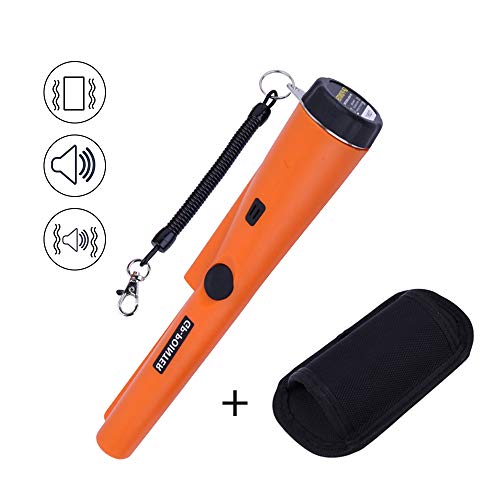 Litthing Metal Detector Pinpointer, Portable Treasure Pinpointing Finder Probe with Belt Holster