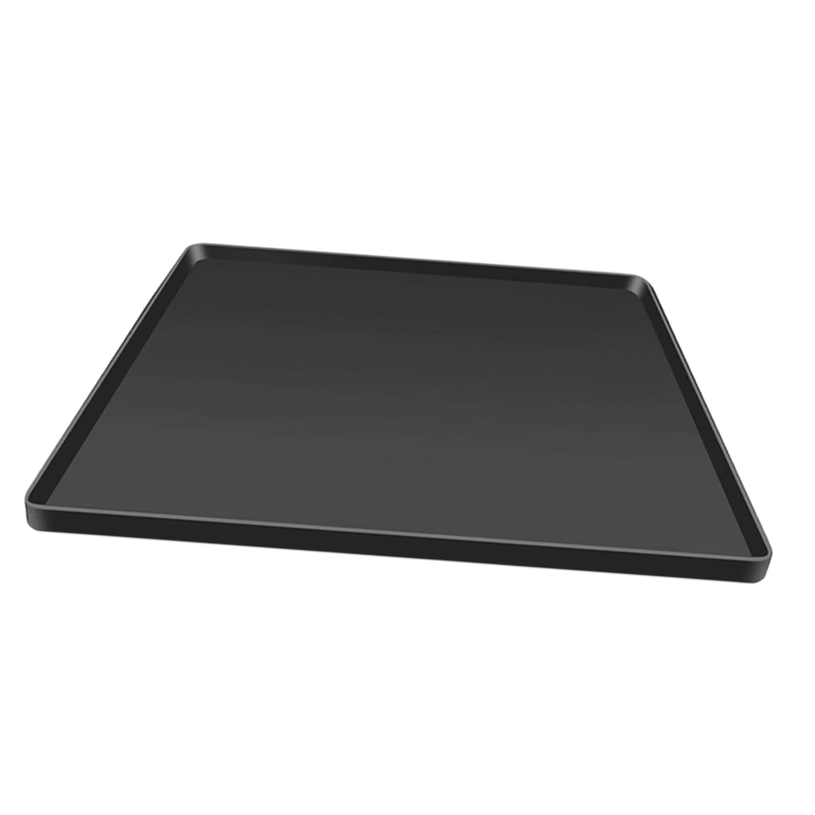 Sharplace Abtropfschale für Waschmaschine und Kühlschrank, rutschfest, wasserdicht, 60 x 60 cm, vielseitig verwendbar, für Waschmaschine und Kühlschrank, Schwarz