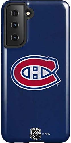 Skinit Pro Phone Case Compatible with Galaxy S21 5G - Officially Licensed NHL Montreal Canadiens Home Jersey Design