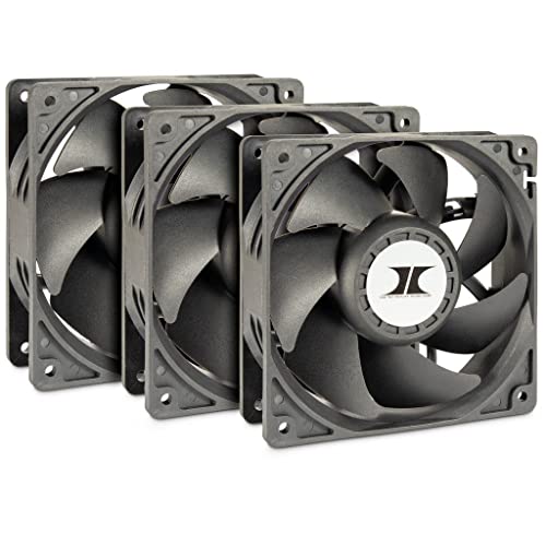 Inter-Tech Lot de 3 ventilateurs IPC 120 x 120 x 38 mm