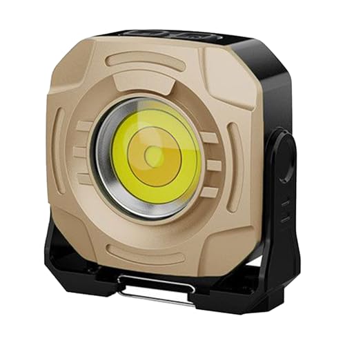 Luce da lavoro magnetica, girevole a 360°, impermeabile, portatile, multifunzione, strumento di illuminazione a LED per esterni, negozi, palestra, costruzioni, camion, garage