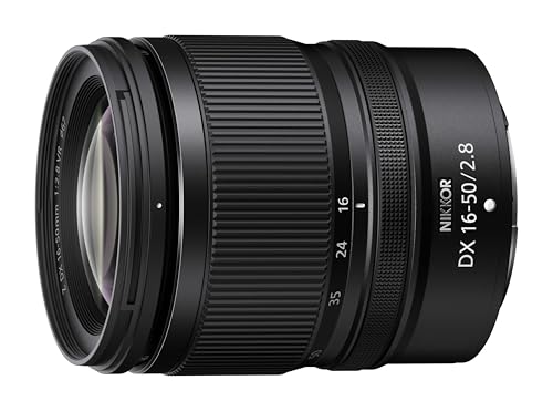 Nikon Nikkor Z DX 16-50mm f/2.8 VR (lichtstarkes Objektiv für Foto und Video, tolles Bokeh, 330 Gramm leicht, Bildstabilisator)