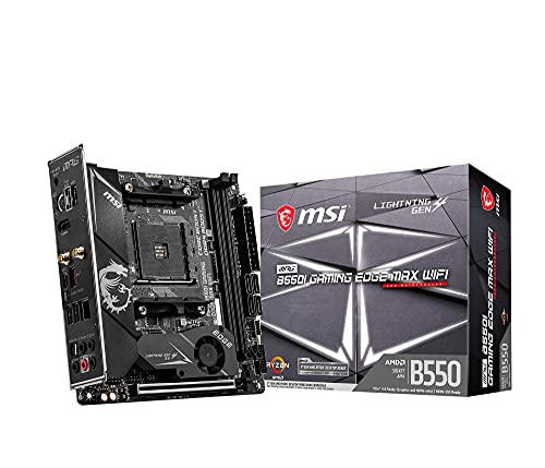 Amazon | MSI MPG B550I GAMING EDGE MAX WIFI マザーボード