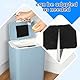 16 Stücke Kompost Behälter Filter, Filter Kompost Behälter Ersatz Filter, Geruch Absorbierend Holzkohle Filter,Küche Aktiviert Kohlenstoff Filter,Kompostbehälter Kohlefilter Biomülleimer