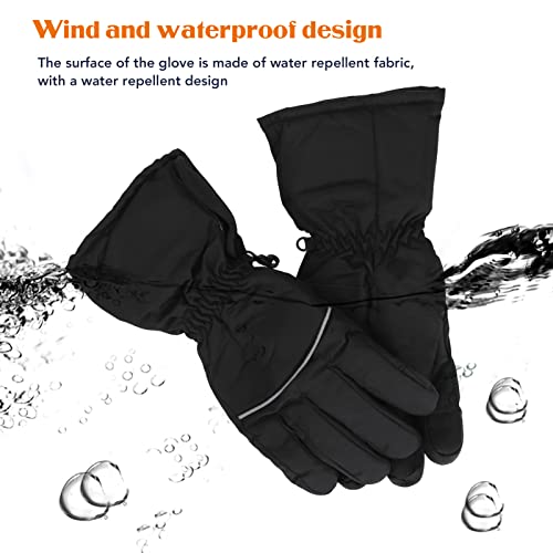 Gants chauffants électriques 4,5V à piles pour hommes et femmes - 3