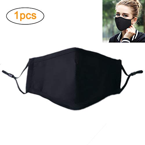 Preisvergleich Produktbild WINBST Atemschutzmaske Premium FFP1 Atemmaske mit Ventil anpassbare Mundschutz Maske Feinstaubmaske, Staubschutzmaske 4-Lagen KN95 Gesichtsmaske