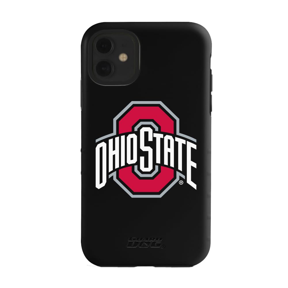 Guard Dog Case Compatible with iPhone 11 - Military Grade - Rugged Two Piece Protection - Collegiate Licensed - Ohio State Buckeyes - Logo