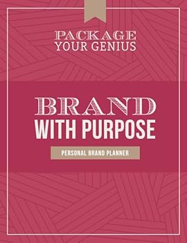 Paperback Brand with Purpose Quarterly Personal Branding Planner Book
