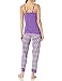 Bottoms Out Women's Cami & Printed Modal Jogger Sleep Set