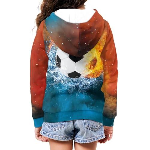 Image of Coloranimal Unisex Girls Boys Long Sleeve Casual Hoodies & Sweatshirts Tops Kids Zip Up Jacket Coat Age 6-16 Year