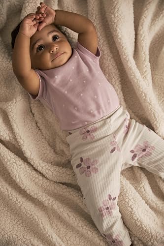 Image of Simple Joys by Carter's Baby Girls 4-piece Jacket, Pant, and Bodysuit Set