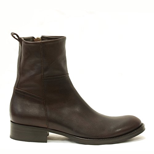 ［ブッテロ］ B822 BRUNELLO サイドジップブーツ BROWN size40.5