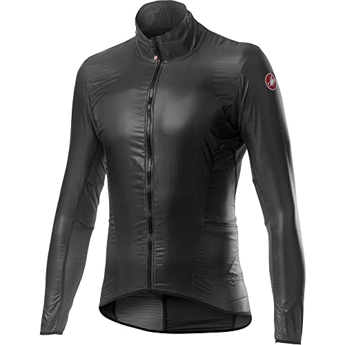 Castelli Aria Shell Jacket, Giacca Sportiva Uomo, Dark Gray, XL