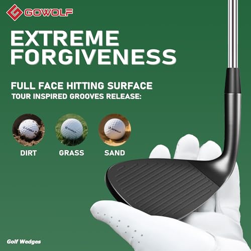 Gowolf CNC Milled Wedge Set