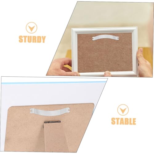 Image of GLEAVI 100pcs Spring Clip Picture Frame Hardware Clips Picture Frame Backing Fasteners for Easy Hanging and Display Homes Offices and Galleries