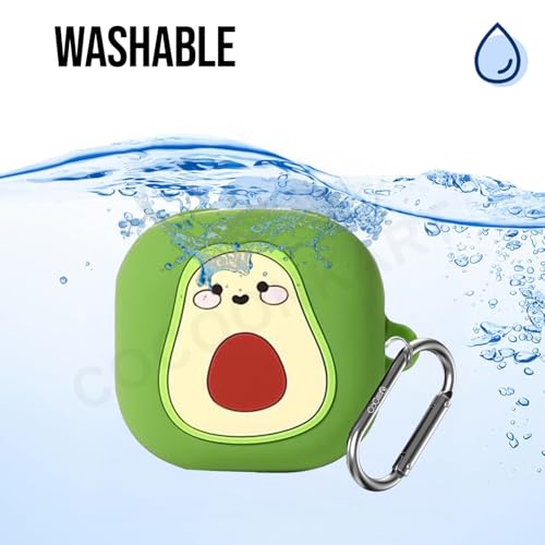 Image of Cartoon Silicone Case Cover for Samsung Galaxy Buds Core (2025) (Avocadoo)