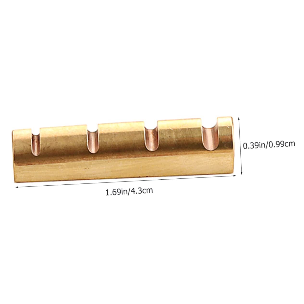 VICASKY Djustable Nut for Bass String Nut Replacement for Electric Music Instrument Easy Install Professional String Nuts for Bass