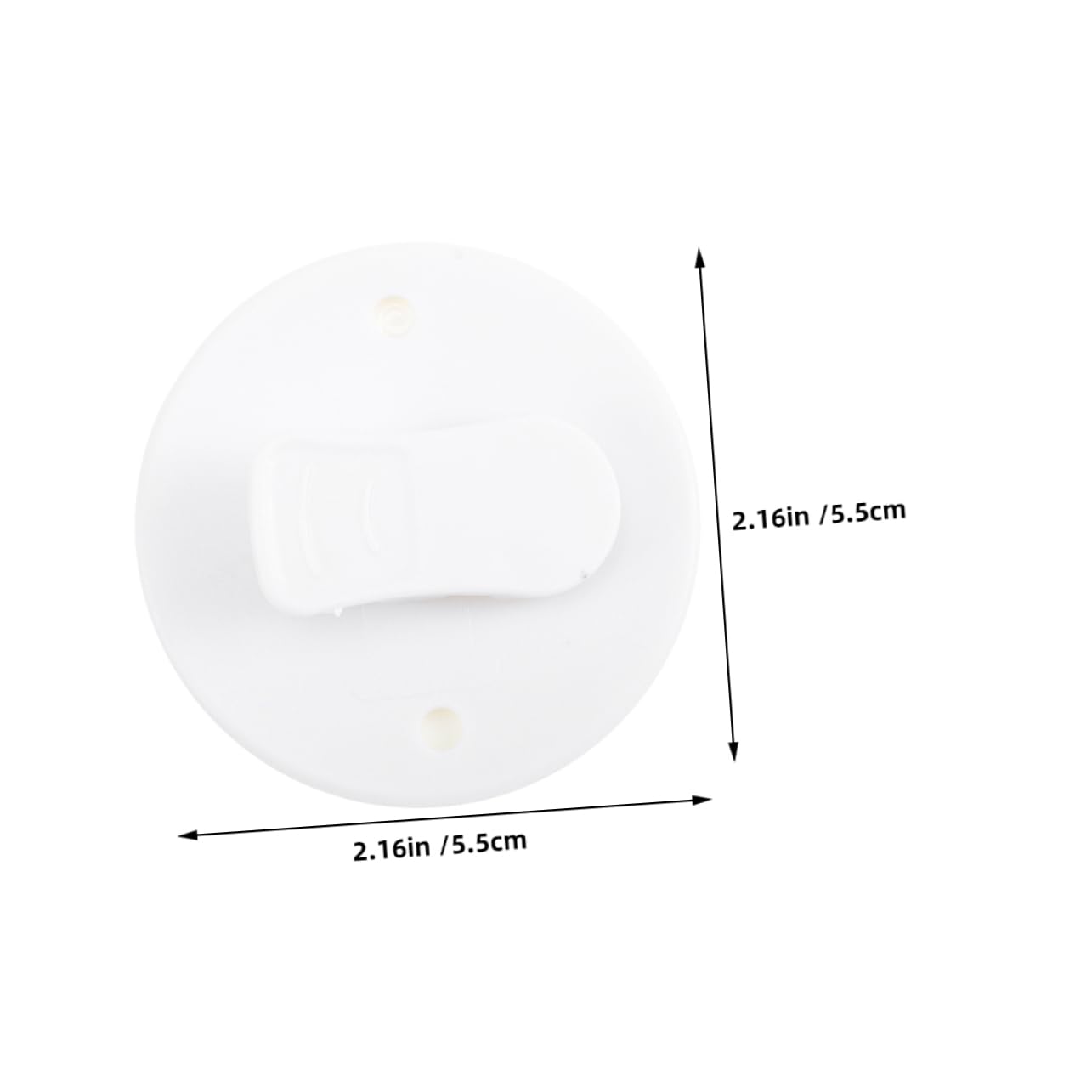 ARTSEWPLY 4pcs Self Adhesive Shower Curtain Clips Splashproof Guard Holder for Tub Strong Adhesion for Smooth Surfaces Windproof Bathroom Curtain Clip