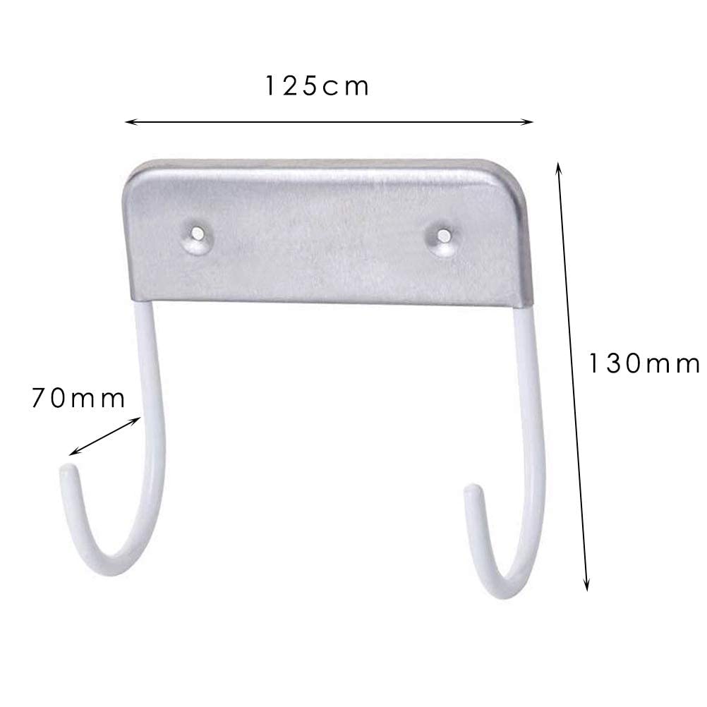 kuou Ironing Board Hanger, Stainless Steel Wall Mount Ironing Board