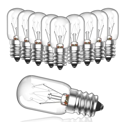 LumiGo E14 Backofenlampe 300 Grad, Dimmbar Salzlampe Glühbirne E14...