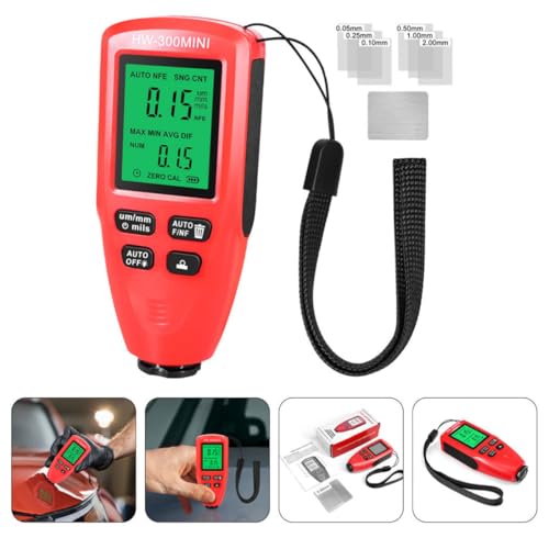 Calibrador digital para grosor de pintura automotriz miniatura 7