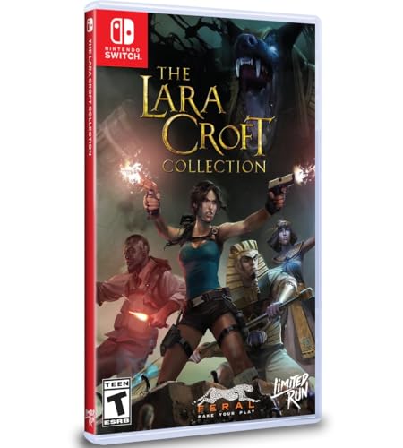 La colección Lara Croft Nintendo Switch Limited Run 236 edición física coleccionista 1