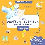 Linos Deutsch Bosnisch Bildwörterbuch (Alphabet): Memoryspiel & Audio zum Download (Wörterbuch...