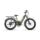 【50-80 Miles Long Range Electric Bike】48V 20Ah Built-in Lithium-ion Battery with 21700 cells gives you longer battery life. You are able to travel over 80 miles on a charge using pedal-assist mode and 50 miles on pure electric power mode. We want to ...