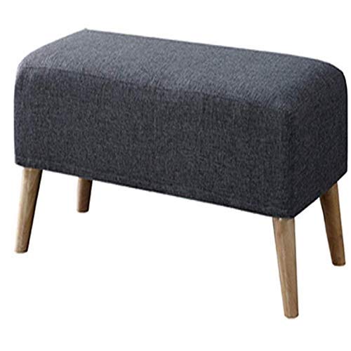 Tabouret de canapé en tissu pour changer de chaussures confortablement dans l'entrée