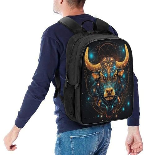 Mochila infantil impermeable que evita pérdidas en el parque con diseño de vaca 3D 5