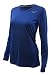 Nike Womens Dri-Fit Legend Long Sleeve T-Shirt, Royal, Medium